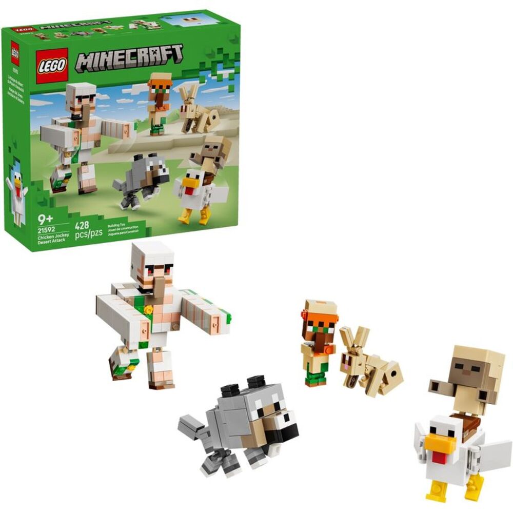 LEGO® Minecraft™ Chicken Jockey Desert Attack 21592  COLLECTIBLES
